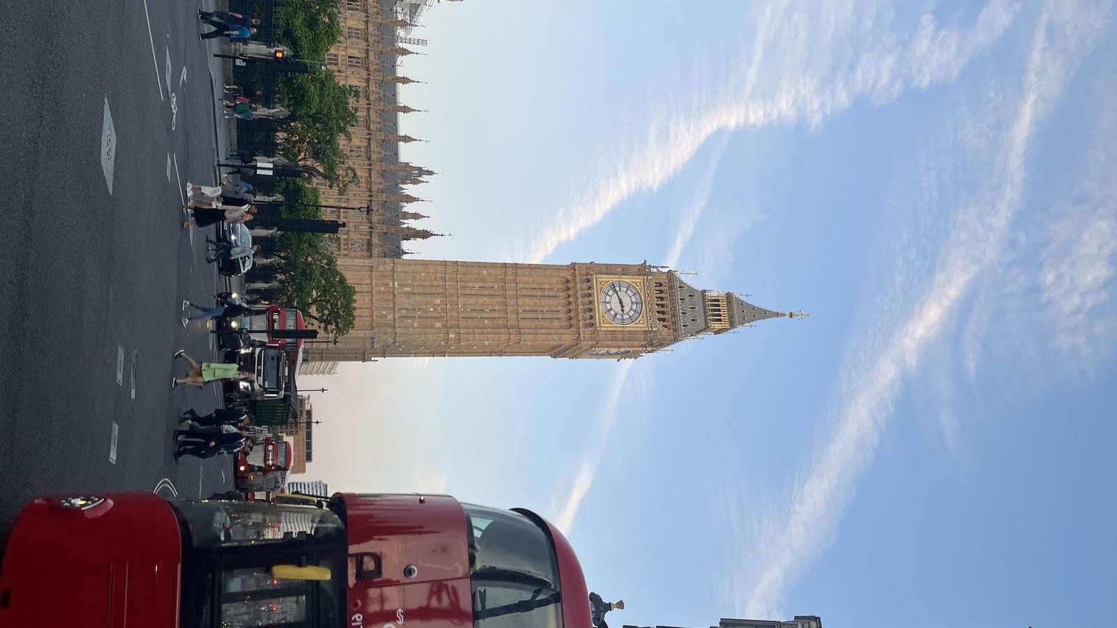 伦敦大本钟的照片